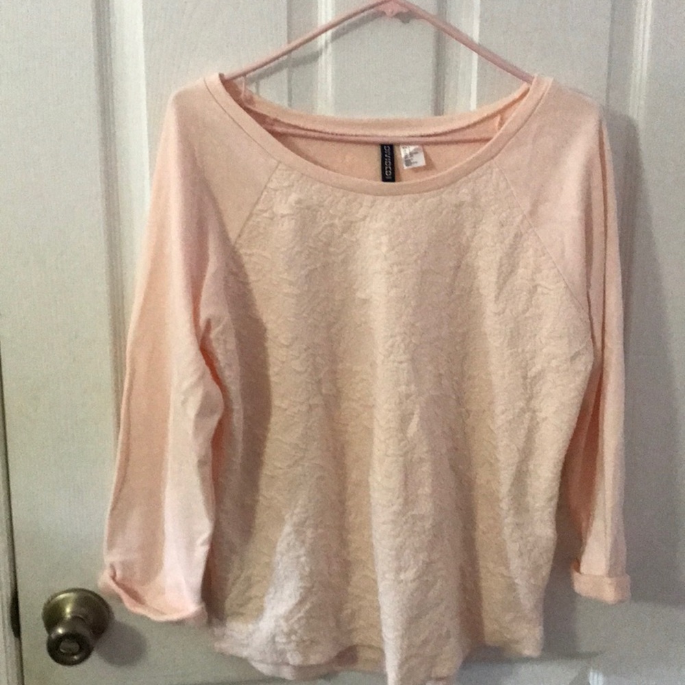 Textured Rose Print H&M (Divided) Tee